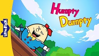 Humpty Dumpty 2  Nursery Rhymes  Fun Songs  Little Fox  Animated Songs for Kids [upl. by Anas]