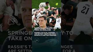 Rassie Erasmus Shares Tactical Plan for England springboksrugby autumnnationsseries [upl. by Hallagan812]