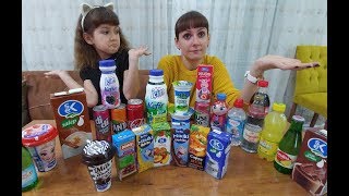 İÇECEK CHALLENGE YAPIYORUZ ENÇOK İÇEN KAZANIR AYRAN KEFİR SALEP SÜT ÇOK EĞLENDİK [upl. by Savory]