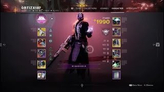 Destiny 2 Quad 100 stats Chromatic Fire Prismatic Warlock [upl. by Rillis]