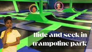 Hide and seek in trampoline park [upl. by Lirrad]