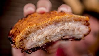 The best way to make juicy pork belly crispy skin  Experiment [upl. by Clemens]