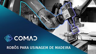 Robôs CNC para Usinagem de Madeira [upl. by Mossberg]