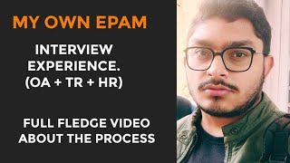 My Epam Systems interview experience  Epam interview experience and questions [upl. by Ikeda]