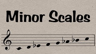 Minor Scales  Everything You Need To Know In 7 minutes [upl. by Missi]