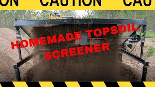 Homemade Topsoil Screener [upl. by Cyndi]