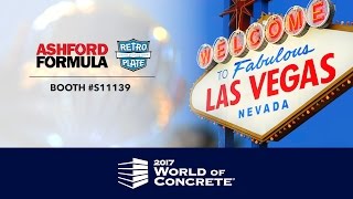 Join Us Ashford Formula at World of Concrete 2017 [upl. by Nnaeel]