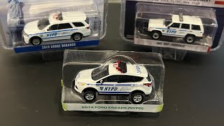 Greenlight NYPD police cars 164 scale [upl. by Kenweigh]