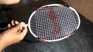 Li Ning G Tek Badminton Racket Unboxing and Review  Budget Badminton Racket  Hindi [upl. by Parthenia]