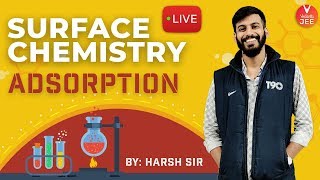 Surface Chemistry L1  Adsorption  Class 12 Chemistry  JEE Mains amp Advanced 2020  Vedantu [upl. by Nodyarb393]