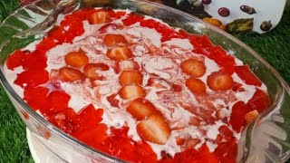 Strawberry Delight  strawberry cream cake desset yt trending foryou shorts ytshorts [upl. by Nyliahs]