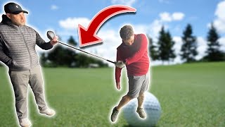 The StepStep Golf Drill to Start Ripping Driver Shots 💥  Golf Exercises [upl. by Einnel]