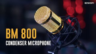 BM800 Condenser Microphone Review in Bangla  BDSHOPCOM [upl. by Bradford114]