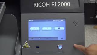 Ricoh DTG Printer IP Connection Ri4000 Ri2000 Ri1000 Ri1000X [upl. by Ellehcram]