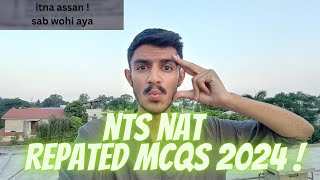 NTS NAT MCQS  How to Prepare NTS NAT test  Tips to solve Nts [upl. by Arekat]