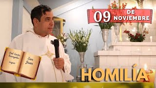 EVANGELIO DE HOY sábado 9 de noviembre del 2024  Padre Arturo Cornejo [upl. by Pryce133]