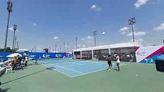 Ankita Raina Final Doubles NGG 22 [upl. by Adnyleb]