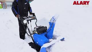 La Souffleuse à neige YT624EJ de Yamaha  Alary Sport [upl. by Labotsirc]