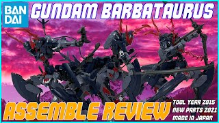 BANDAI 1144 GUNDAM BARBATAURUS ASSEMBLE REVIEW [upl. by Fatimah432]