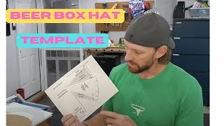 Beer Box Cowboy Hat Template [upl. by Lethia17]