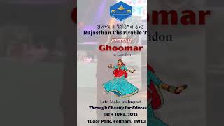 Rajasthan Charitable Trust  UK  Ghoomar in London  Charity for Education  Aapno Rajasthan  fun [upl. by Chantal310]