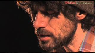 Super Furry Animals Gruff Rhys performs Shark Ridden Waters [upl. by Trembly962]