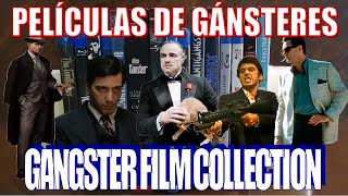 Colección Películas de Gangsters DVD amp Bluray Gangster Movies Collection  Cine de Mafia Gánster [upl. by Nylahs]