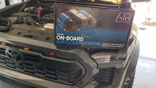 Installing ARB Air Compressor in 2024 Tacoma Off Road 4th Gen [upl. by Abana61]