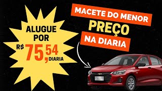 MACETE PARA ALUGAR UM CARRO PAGANDO MENOS NA DIARIA [upl. by Desdee]