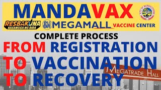 Mandavax Vaccine Complete Process  From Registration To Vaccination To Recovery  MegaMall Footage [upl. by Ramedlaw]