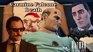 卡麥·法爾康被殺害  蝙蝠俠 秘密系譜│Carmine Falcone Death Scene  Batman The Telltale Series Gameplay ClipPC 4K [upl. by Iridissa]