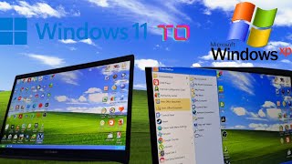 Make Windows 11 Look Like Windows XP [upl. by Crista]