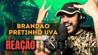 REACT DISS PARA A HASH  Brandão  PRETINHO UVA [upl. by Llehcim]