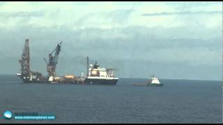 DRILL SHIP SAIPEM FDS MERCHANT NAVY [upl. by Poyssick735]