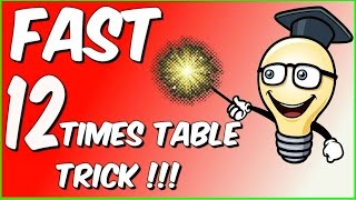 Fast 12 times table trick [upl. by Lednek]