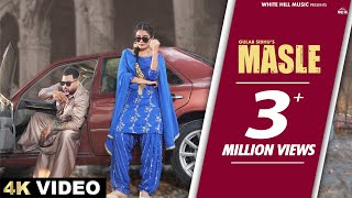 GULAB SIDHU  Masle Official Song  Nvee  Sukh Lotey  Punjabi Gaane  Punjabi Song 2024 [upl. by Anirak]