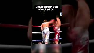 Cocky Boxer Gets KNOCKED OUT 🤣 [upl. by Yehsa]