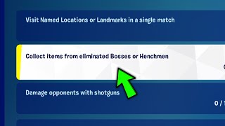 Collect items from eliminated Bosses or Henchmen [upl. by Gokey]