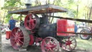 Threshing at the Boonville Indiana Fall Show [upl. by Dorolisa]