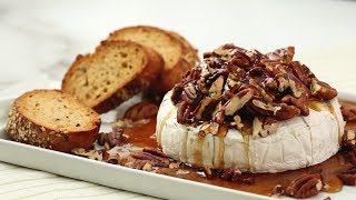 Baked Brie with Pecans  Martha Stewart [upl. by Esinaej191]