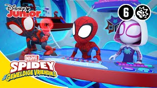 🕸 Webkwartier Overgenomen  Spidey  Disney Junior BE [upl. by Beore]