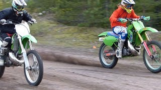 KX500 vs KX250 [upl. by Esli]