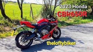 2023 CBR650R sport review [upl. by Ilek]