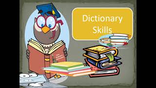 Dictionary Skills Parts of an entry word [upl. by Paderna]