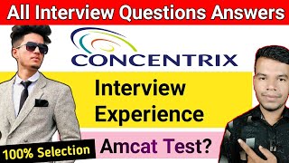 Concentrix Interview Questions And Answers  Concentrix Amcat Test Questions  Assesment Test [upl. by Imogene251]