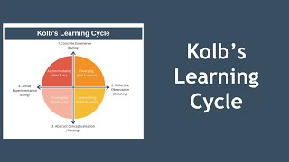 Kolbs Learning Cycle Explained with Example [upl. by Asihtal]