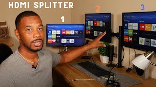 What is an HDMI Splitter  How to setup Multiple Displays [upl. by Ttergram]