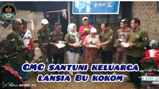 KEBAHAGIAAN KELUARGA LANSIA IBU ENGKOM DAPAT SANTUNAN DARI GMC [upl. by Range]