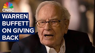 Warren Buffett If youre lucky in life make sure a bunch of other people are lucky too [upl. by Eibber]