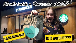 Too Good To Go  Starbucks Magic Bag  £550 Mystery Bag  Is it worth it [upl. by Rebmac]